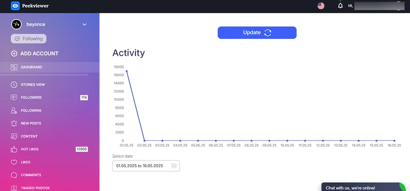 anonymous Instagram profile viewer userspace