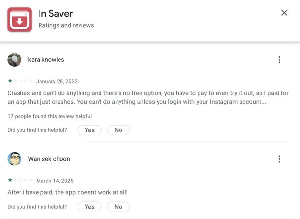 Screenshot of a detailed review about the Insaver Instagram downloader tool. Screenshot of a detailed review about the Insaver Instagram downloader tool.