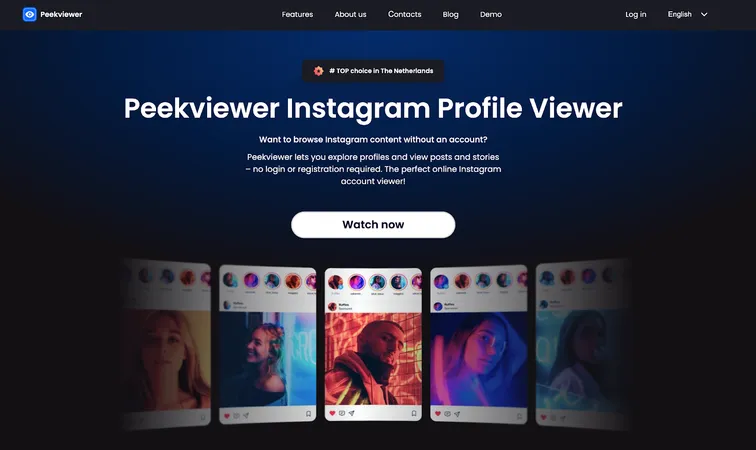 Peekviewer – the best alternative to the stealthGram Insta viewer app