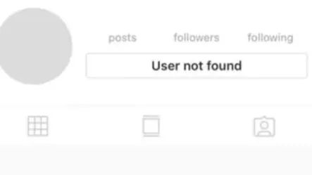 User Not Found