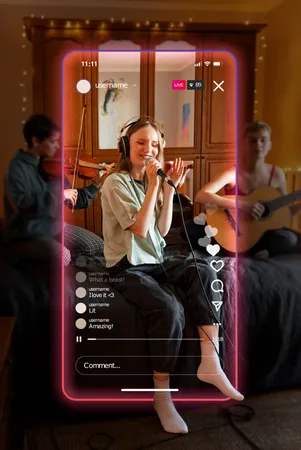 Yorum yapmaya açık Instagram Live oturumu Yorum yapmaya açık Instagram Live oturumu