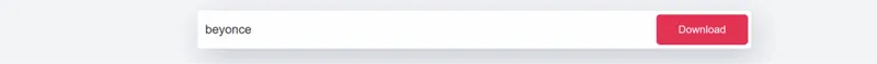 Screenshot showing ‘Beyonce’ typed into the Instasaved search bar. Screenshot showing ‘Beyonce’ typed into the Instasaved search bar.