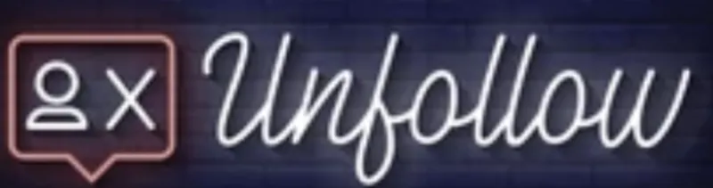 Unfollow logo