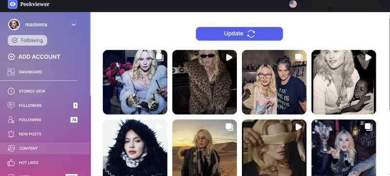 Peekviewer Dashboard