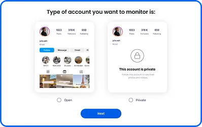 1. Sign up